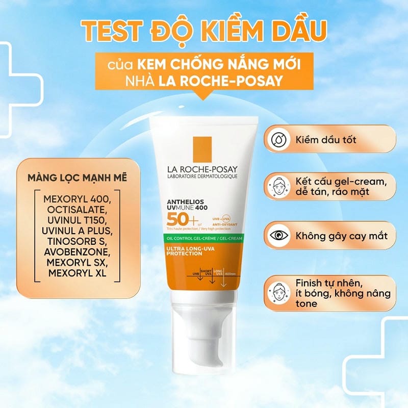 La Roche-Posay Anthelios UVMUNE 400 Oil Control Gel-Cream