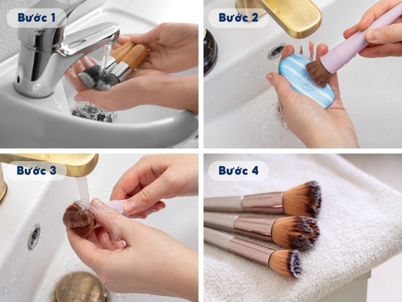 Thảm silicone và dung dịch vệ sinh phù hợp là bí quyết sạch sâu hiệu quả.