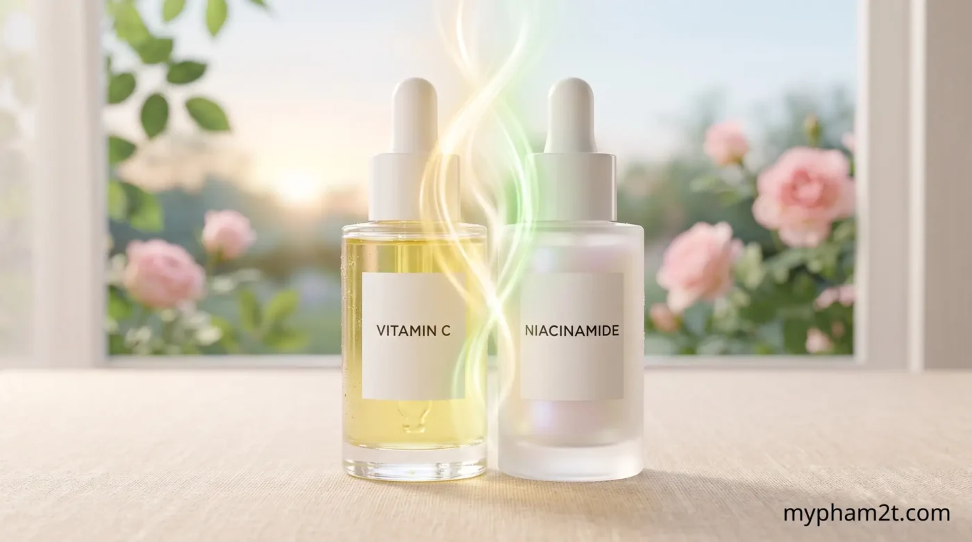Thực hư tin đồn Niacinamide và Vitamin C triệt triệt tiêu lẫn nhau