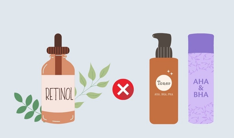 Những lưu ý sinh tử khi phối hợp Retinol và BHA